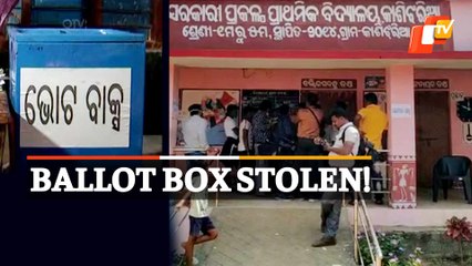 Odisha Panchayat Elections: Miscreants Steal Ballot Box