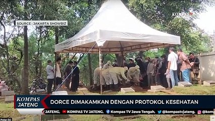 Dorce Dimakamkan Dengan Protokol Kesehatan