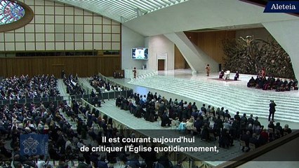 Audience générale du pape François du 16 février 2022