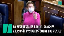 La respuesta de la ministra de Transporte a las críticas del PP sobre los peajes