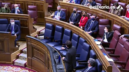 Garzón, a Vox: "Son ustedes siempre insensibles con los débiles y absolutamente serviles con los poderosos"