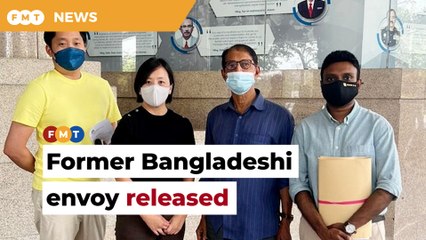 Former Bangladeshi envoy released from custody with no conditions attached