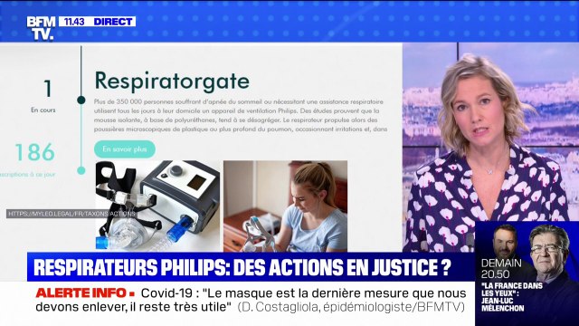 Philips va-t-il être attaqué en justice pour ses respirateurs défectueux ? BFMTV répond à vos questions