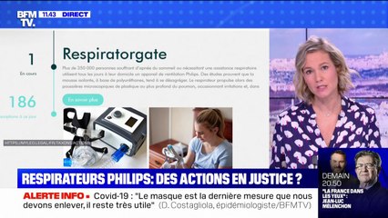 Philips va-t-il être attaqué en justice pour ses respirateurs défectueux ? BFMTV répond à vos questions