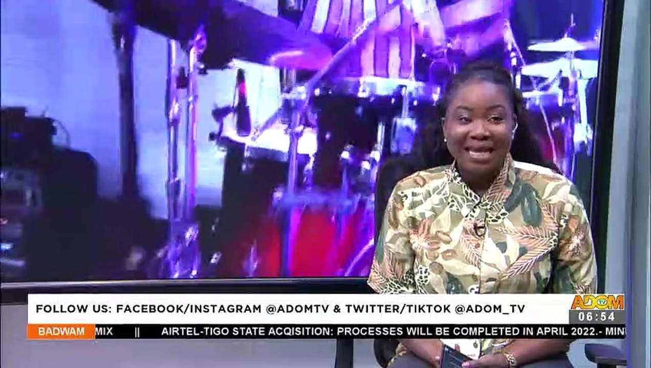 Kidi Drops 'Touch It' Remix Featuring US Rapper Tyga- Badwam Ahosepe on Adom TV (16-2-22)