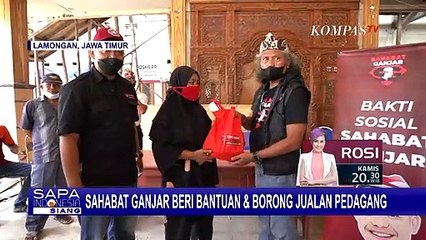Sahabat Ganjar Kembali Berikan Bantuan Sosial dan Jalankan Program 'Larisin Modalin' ke Pedagang!