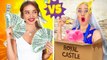 RICH VS POOR BRIDE Expensive VS Cheap Food Challenge Coolest Food Hacks Tricks by 123 GO FOOD