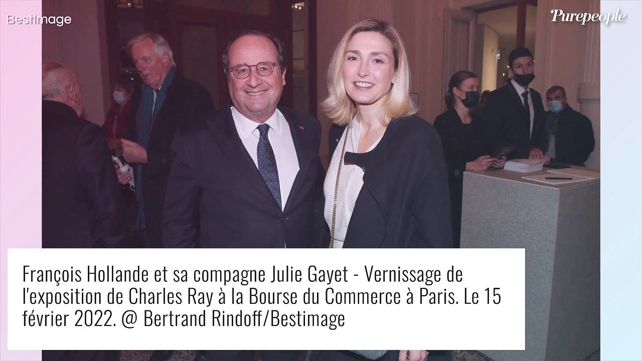 François Hollande et Julie Gayet : sortie en amoureux au musée... avec l'époux de Salma Hayek !