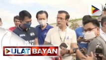 Presidential candidate Mayor Isko Moreno, hindi alintana ang mga sugat sa braso at kamay upang makalapit sa supporters