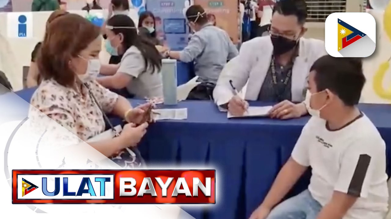 Pagbabakuna sa mga edad 5-11 sa Legazpi City, sinimulan na ; Giveaways, ipinamahagi rin sa mga bata