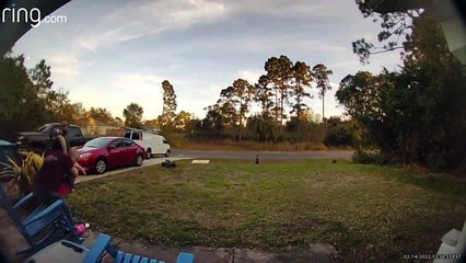 Husband Falls Backwards on Broken Rocking Chair