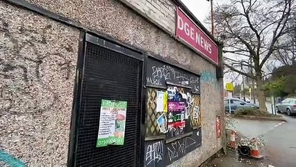 Nether Edge News near Sainsbury's local is looking a poor state