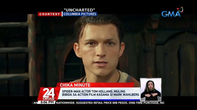 Spider-man actor Tom Holland, muling bibida sa action film kasama si Mark Wahlberg | 24 Oras