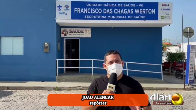 Bandidos arrombam UBS de Pombal durante a madrugada e levam TV, alimentos e botijão de gás