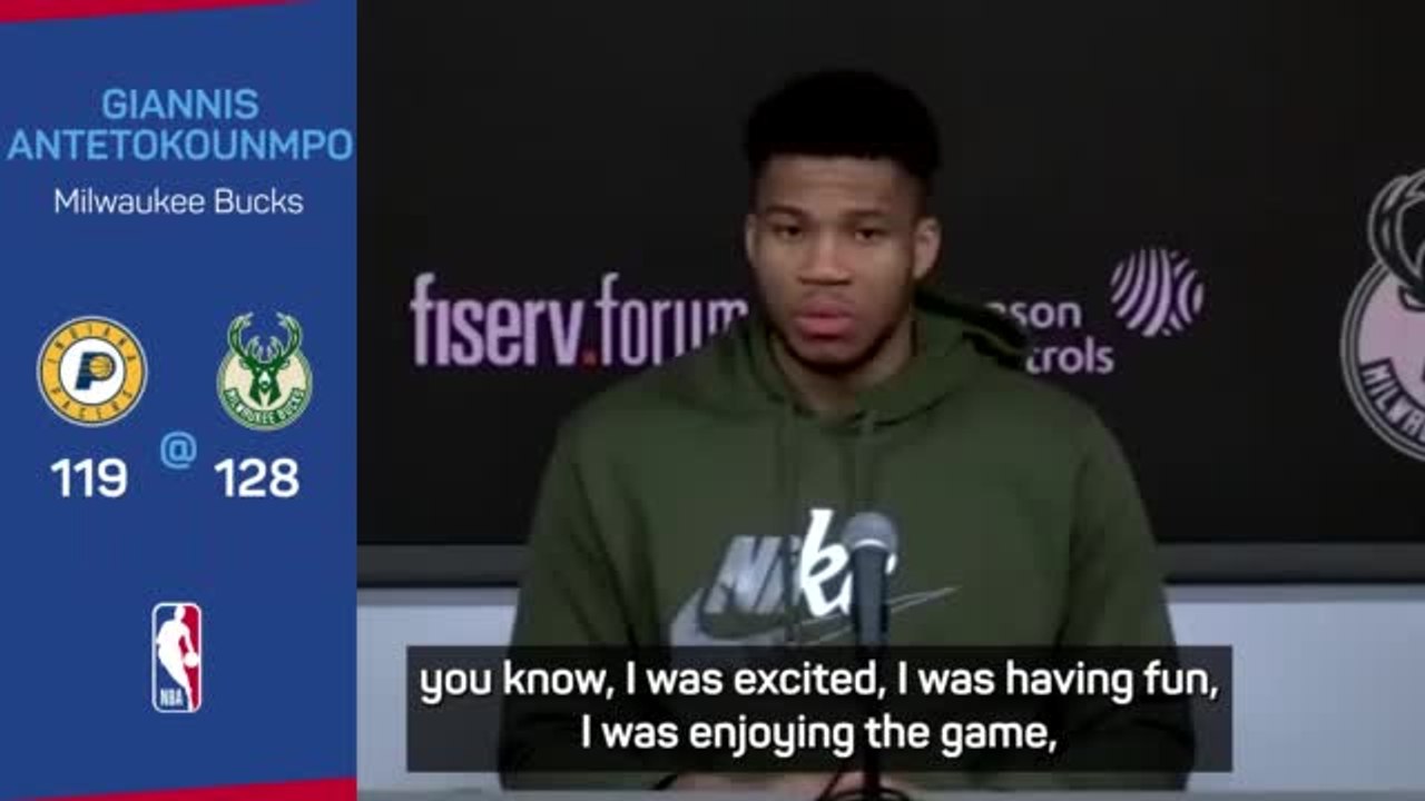 Humble Giannis just 'having fun' in 50-point pe...