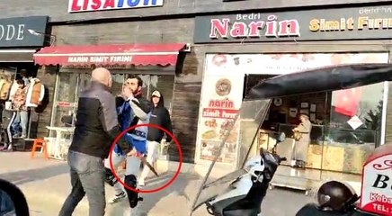 Şehrin göbeğinde testereli taksici dehşeti