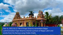 Bappi Lahiri passes away highlights Kapil Sharma Anil Kapoor remember