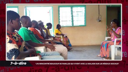 7-à-dire avec Olive Tiena, présidente de l'ONG "Tous contre l'épilepsie"
