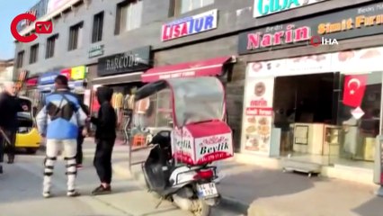 Şehrin göbeğinde testereli taksici dehşeti