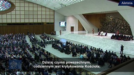 Papież o Kościele ludu grzeszników i świętych