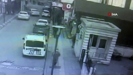 Ekip otosunu böyle ateşe vermiş