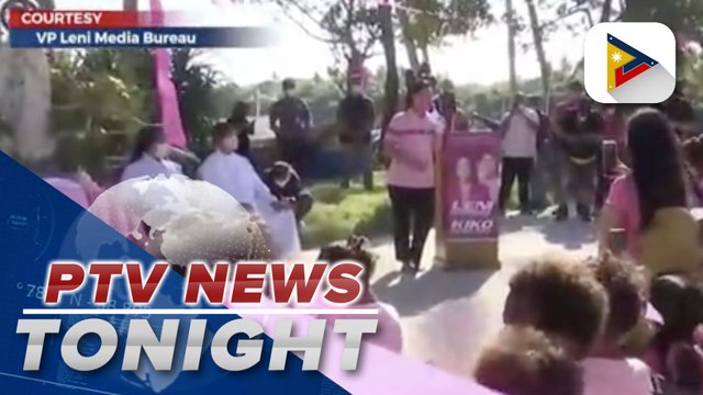 Vice President Leni Robredo, Sen. Francis Pangilinan campaign in Aklan, Antique