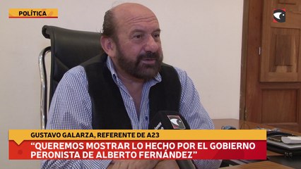 “Queremos mostrar lo hecho por el gobierno peronista de Alberto Fernández”
