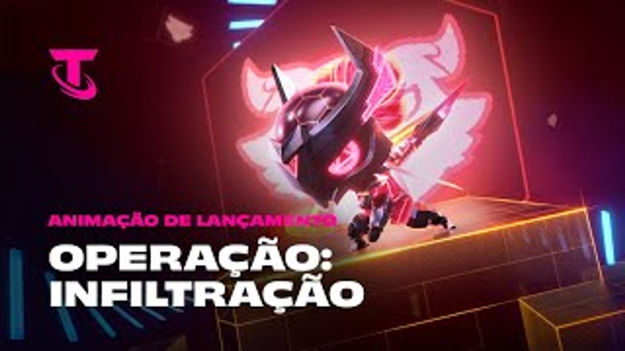 Animação de Noites de Neon - OPERAÇÃO: INFILTRAÇÃO — Vídeo: League of Legends BR/Divulgação