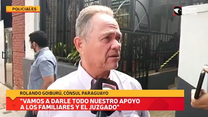 "Vamos a darle todo nuestro apoyo a los familiares y el juzgado"