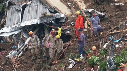 مقتل 94 شخصًا على الأقلّ جراء الفيضانات بالقرب من مدينة ريو دي جانيرو البرازيلية