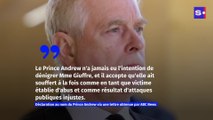 Le Prince Andrew et Virginia Giuffre règlent une plainte pour abus sexuels