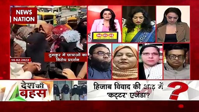 Desh Ki Bahas: Religion Politics over hijab- Gopal Krishna Agarwal, le