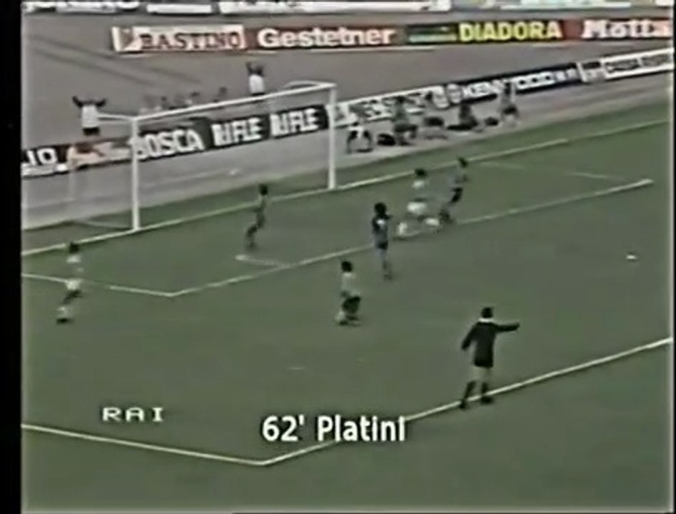 "PRIMO GOAL IN SERIE A": STAGIONE 1982-83, MICHEL PLATINI IN JUVENTUS-CESENA 2-0!