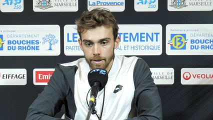 ATP - Marseille 2022 - Benjamin Bonzi : "Je commence à comprendre comment aborder les évènements"