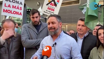 Abascal: Vox votará en contra de "cualquier investidura" si "no se respeta" su entrada en el gobierno