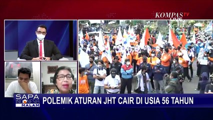 Скачать видео: Batas Usia Pencairan Dana JHT Tuai Polemik, DPR: Sosialisasi JHT Tak Tersampaikan dengan Baik