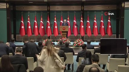 Cumhurbaşkanı Erdoğan: "Bakanlıklarımız KDV indiriminin fiyatlara yansıtılıp yansıtılmadığını yakından takip edecek, aksi yönde davranış sergileyen...
