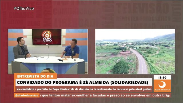 Zé Almeida fala sobre cancelamento do concurso de Poço Dantas
