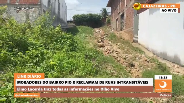 Com rua intransitável moradores sofrem na zona norte de Cajazeiras