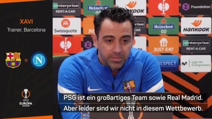 Xavi: "Fragen Sie mich nicht nach Mbappe!"