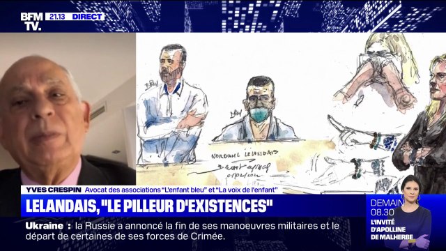 Procès Lelandais: Me Yves Crespin, avocat d'associations de protection de l'enfance, doute que l'accusé avoue plus que ce qu'il a déjà avoué