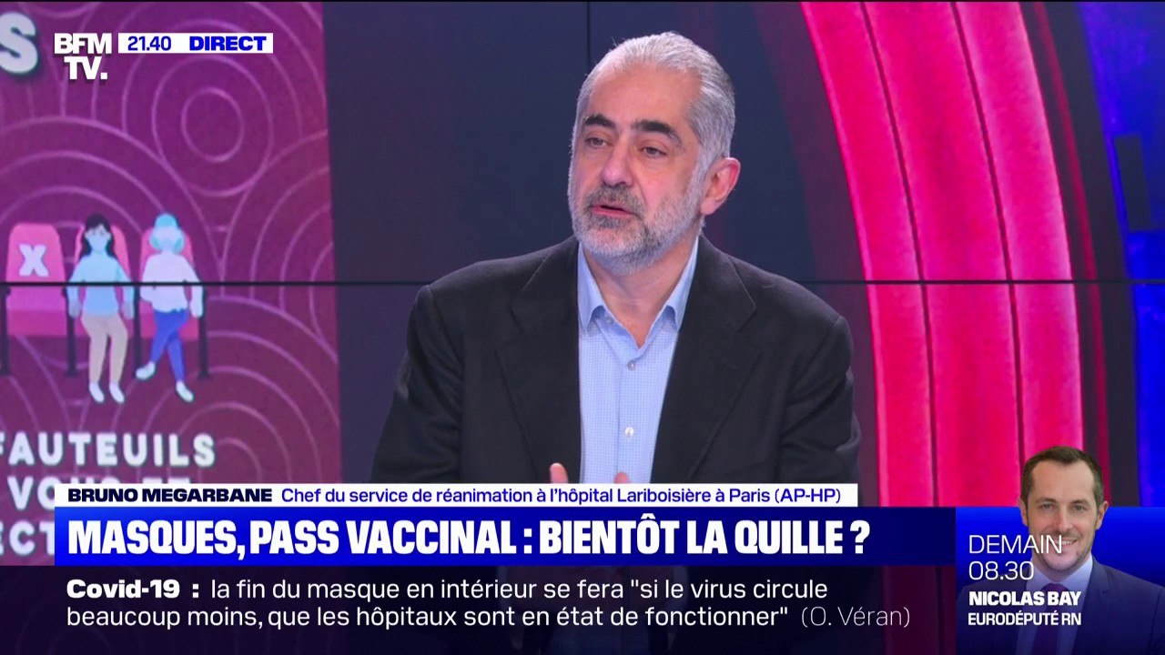 Covid-19: d'après le chef du service de réanimation à l'hôpital Lariboisière, "nous ne sommes pas du tout à la fin de la pandémie, nous sommes à la fin de cette cinquième vague liée à Omicron"
