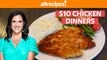 5 Cheap & Easy Chicken Dinners | Meatballs, Cutlets, Sheet Pan, Kabobs, & more!