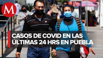 Puebla suma 487 contagios y 5 muertos por covid-19 en un día