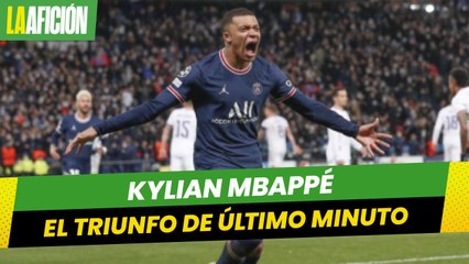 Kylian Mbappé le da el triunfo al PSG sobre el Real Madrid en el último minuto