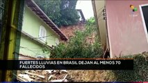 teleSUR Noticias 17:30 16-02: Preocupa en Brasil cifras de desparecidos tras intensas lluvias