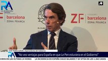 Horcajo reacciona tras declaraciones de Aznar: 'No veo ventajas para España si Le Pen gobernara'