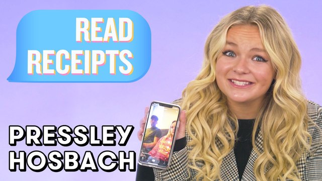 Dance Moms' Star Pressley Hosbach Talks Performing with Justin Bieber | Read Receipts | Seventeen