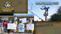 Noticias regiones de Venezuela - Miércoles 16 de Febrero