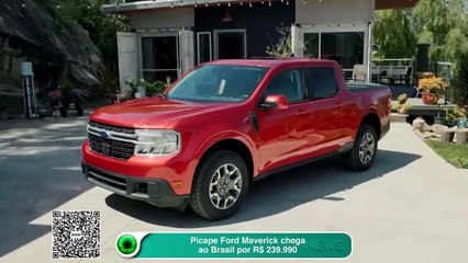 Picape Ford Maverick chega ao Brasil por R$ 239.990